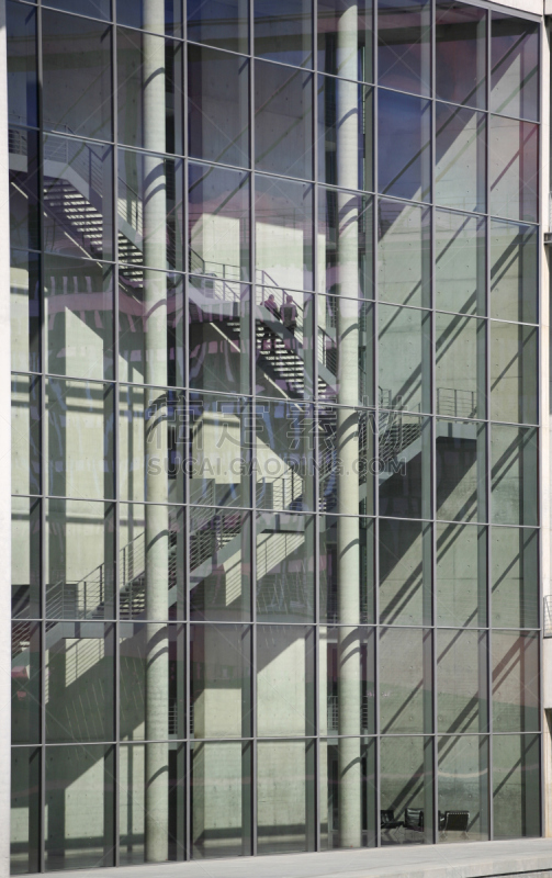 楼梯,办公大楼,平衡折角灯,幕墙,建筑中庭,总部大楼,垂直画幅,办公室,美,台阶