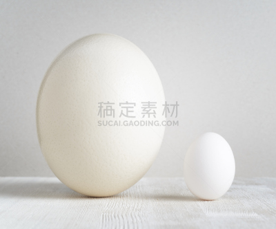 白色,鸵鸟蛋,卵,鸡,桌子,概念和主题,水平画幅,小的,鸡蛋,无人