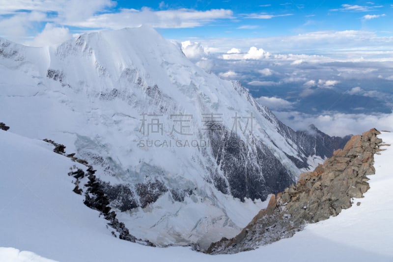 勃朗峰,看风景,,大冰原,库尔马耶乌尔,水平画幅,雪,大西洋群岛,攀冰,户外