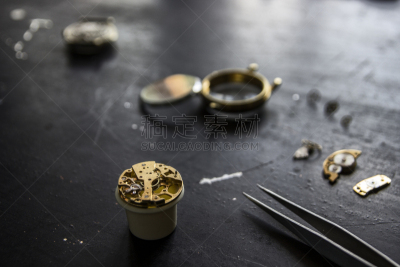 钟表匠,表,自动的,古董,水平画幅,古老的,古典式,珠宝,时间,金属