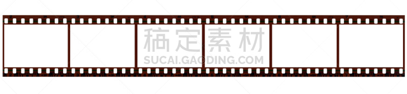 边框,空的,数字6,影片,电影胶片,留白,拍摄场景,水平画幅,无人,全景