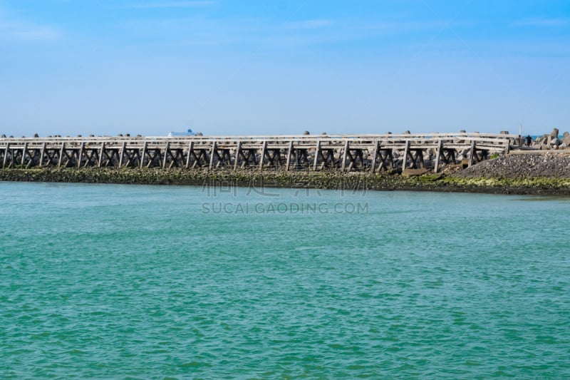 桥,绿河,风景,木制,法国,海港,建筑业,海岸线,河流,背景