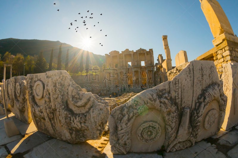 Ephesus temple (Ephesus was an ancient Greek city on the coast of Ionia, three kilometres southwest of present-day Selçuk in İzmir Province, Turkey. It was built in the 10th)