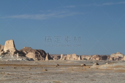 白色沙漠,法拉夫拉,埃及,撒哈拉沙漠,利比亚沙漠,自然,悬崖,水平画幅,地形,岩石