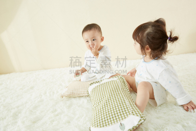 姐妹,幼儿,进行中,自然美,卧室,公亩,可爱的,女儿,兄弟,休闲游戏