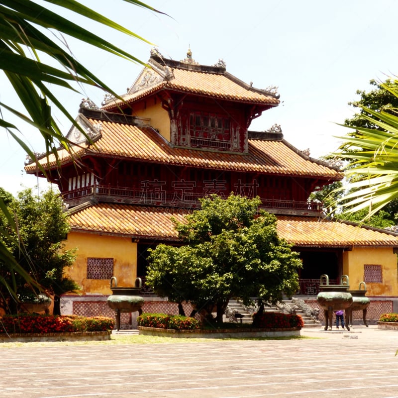 Vietnam-Hué, cité impériale, cité interdite, pagode