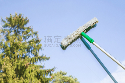 拖把,窗户,古典式,春天,青绿色,天空,刮水板,客房服务,整洁的房间,护理人员