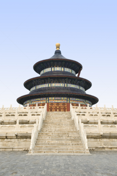 天坛,明朝风格,纪念碑,圆顶建筑,天空,公园,古老的,户外,著名景点