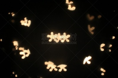 黄金,光,散焦,星形,背景虚化,背景,大量物体,商务,圣诞装饰物,暗色
