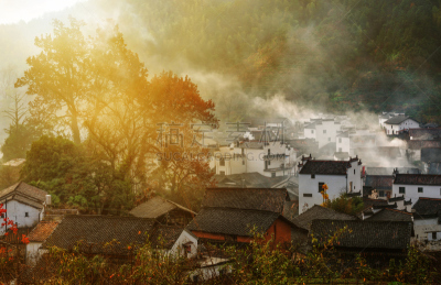 建筑,过去,婺源,江西省,安徽省,无人,纯净,房屋,建筑结构,水平画幅