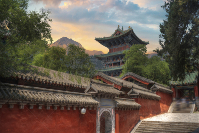 少林,修道院,佛教,中国华中地区,韶山,十月,传统,旅行者,建筑,宝塔