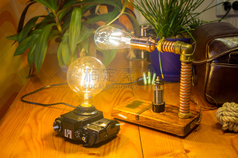 手艺,灯具,高雅,特写,华丽的,暗色,复古风格,现代,古董,古典式