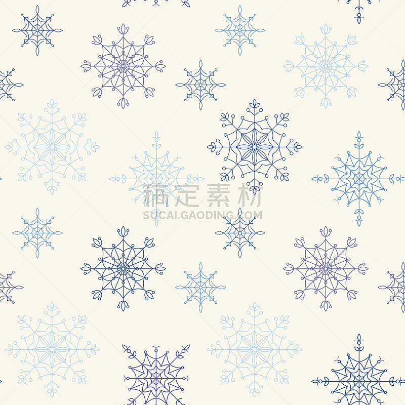 雪花,背景,雪花球,雪,无人,绘画插图,四方连续纹样,新年,新年前夕