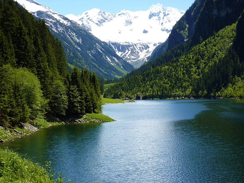 湖,山,水,美,雷史谷,水平画幅,夏天,户外,下奥地利州,施蒂利亚
