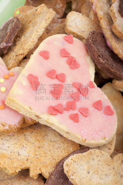 饼干,自制的,垂直画幅,式样,形状,无人,糖衣蛋糕,符号,家庭生活