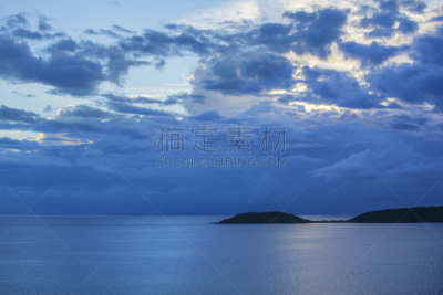 天空,戏剧性的天空,海洋,鸡尾酒,在上面,水,暴风雨,波多黎各,水平画幅,户外