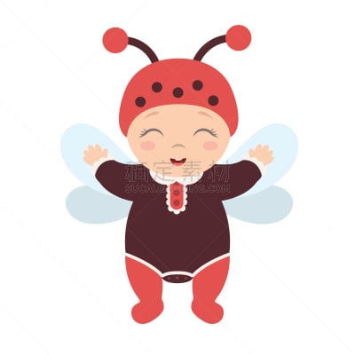 婴儿,瓢虫,古服装,幸福,婴儿期,贺卡,女婴,玩具,小的