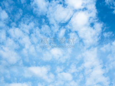 天空,蓝色,云,美,留白,水平画幅,无人,夏天,户外,白色