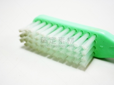 牙刷,猪鬃,白色,一个物体,背景分离,泰国,卫生,干净,白色背景,古老的
