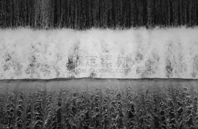 人造的,瀑布,大特写,日式洗手盆,挡土墙,自由落体,水力发电,自来水,水,水平画幅