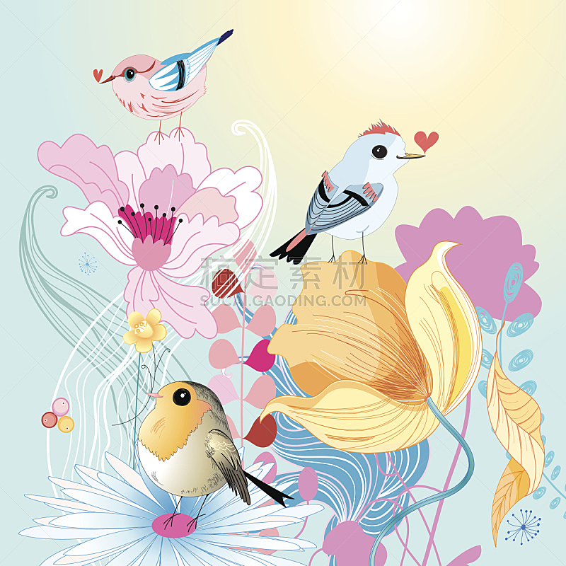 鸟类,一见钟情,轮廓,创造力,红色,技能,图像,动物斑纹,小的,花瓣