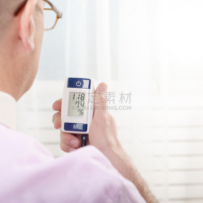 男人,数字化显示,个性,测量工具,效率,血压计,量表,高处,技术