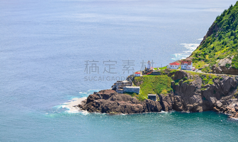 加拿大,阿莫司特,纽芬兰,国内著名景点,要塞,圣约翰,纽芬兰省,炮,水,水平画幅