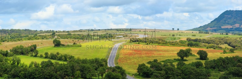 法国,夏天,密佑大桥,山谷,塔恩河,自然,季节,风景,全景,云