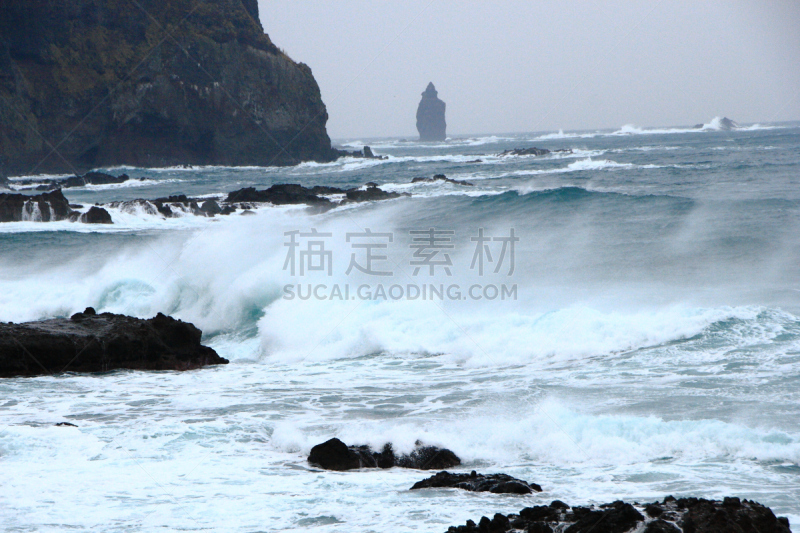 海洋,冬天,积丹半岛,自然,半岛,水平画幅,蓝色,日本,斑点,旅行者