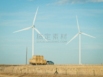 风轮机,农场,水平画幅,风力,涡轮,户外,机器,植物,技术,转