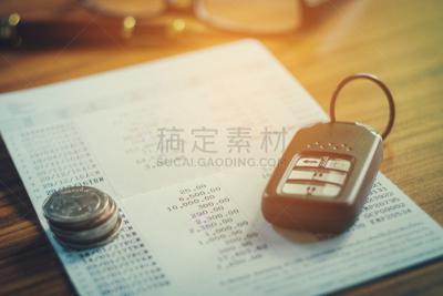 汽车,金融,银行业,会计科目,概念,汽车保险,遥控器,赌台管理员,减号,银行对帐单