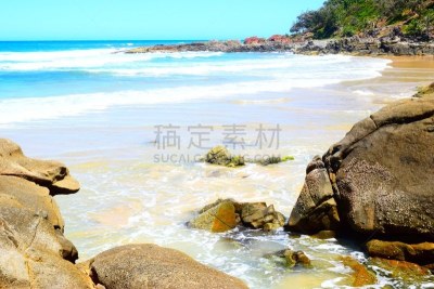 海景,库拉姆海滩,阳光海岸,海滩,水平画幅,无人,户外,摄影
