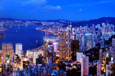 维多利亚港,中环广场,湾仔,太平山,维多利亚港湾,九龙,天空,夜晚,旅行者,现代