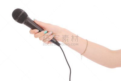 手,麦克风,歌手,四肢,新闻记者,金属,录音设备,放音设备,技术,一个物体