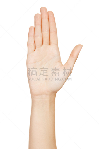女人,手,标志,白色背景,分离着色,垂直画幅,四肢,指甲,符号,仅成年人