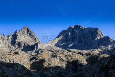 鲁迪·瓦利,莫坎陀国家公园,树梢,水平画幅,雪,岩层,户外,普罗旺斯,自然公园,山