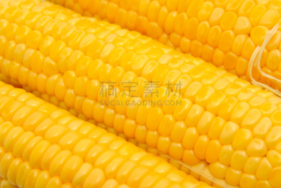 甜玉米,水平画幅,素食,无人,外壳,生食,白色背景,玉米,背景分离,小吃