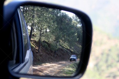 骑自行车,徒步旅行,汽车视镜,水平画幅,山,伴侣,旅行者,野外动物,户外,山地车