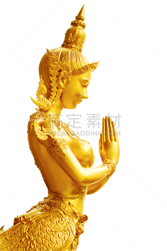 女人,雕像,天鹅,黄金,一半的,垂直画幅,文学,建筑,蓝色,鸟类