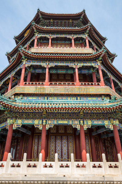 中国,非凡的,非都市风光,门廊,传统,国内著名景点,旅途,北京,万寿山,世界遗产