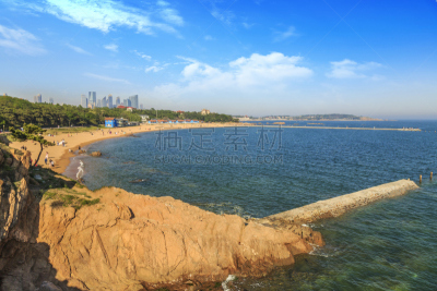 青岛,风景,自然美,山东省,水,天空,美,公园,度假胜地,水平画幅