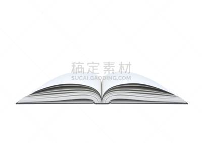 书,白色背景,空白的,开着的,商务,空的,一个物体,背景分离,立体图像,模板
