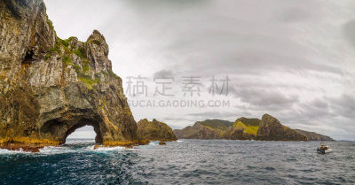 石中洞,新西兰,northland region,水平画幅,地形,无人,户外,bay of islands,摄影