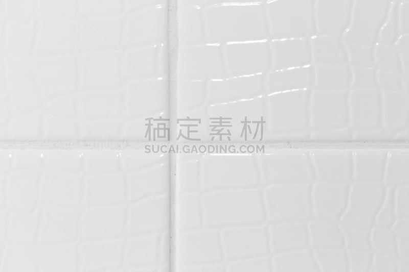 White tile in the bathroom as a background