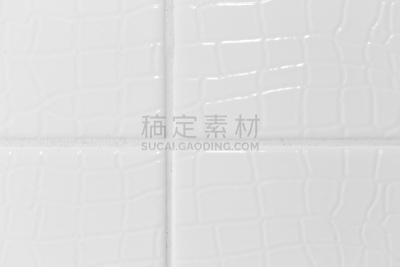 White tile in the bathroom as a background