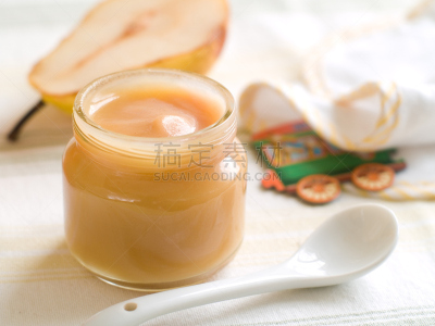 婴儿食品,迪基山,方便食品,土豆泥,阿拉斯加,蔬菜,清新,食品,橙色,梨