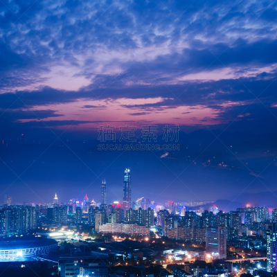 都市风光,天空,外立面,夜晚,无人,户外,都市风景,现代,霓虹灯,城镇
