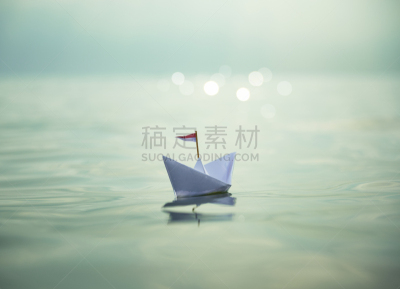纸船,暴风雨,折叠的,水平画幅,进行中,夏天,用篙撑船,湖,海滩,小路