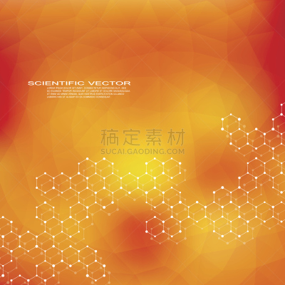 六边形,神经元,分子结构,脱氧核糖核酸,绘画插图,矢量,分子,背景,科学,健康保健