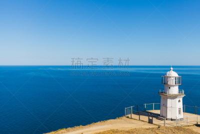 白色,背景,灯塔楼,海洋,蓝色,美国中西部地区,云,池塘,户外,建筑